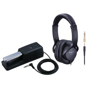 Roland DP-10 + RH-5 セット　ダンパーペダル／モニターヘッドホン
