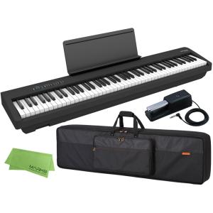 Roland FP-30X-BK + CB-B88V2 + DP-10 + マークスミュージック オリジナルクロス セット　デジタルピアノ