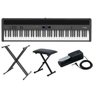 Roland FP-60X-BK + キーボードスタンド + チェア セット　デジタルピアノ