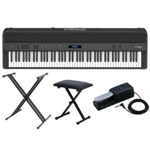 Roland FP-90X-BK + キーボードスタンド + チェア セット　デジタルピアノ