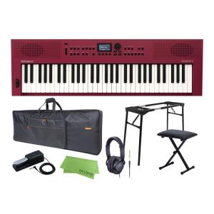Roland GOKEYS3-RD ケースCB-B61+スタンド+チェア+ダンパーペダル セット ダ...