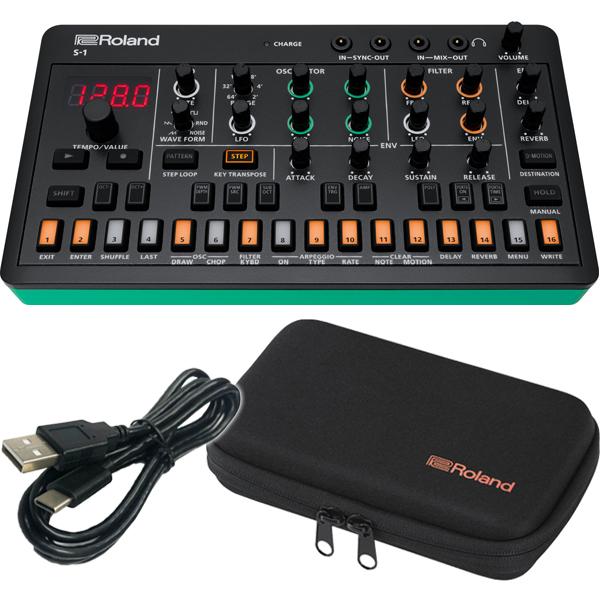 Roland AIRA Compact S-1 + CB-RAC セット マイクロ・ポリフォニック・...