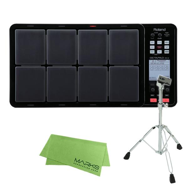 Roland OCTAPAD SPD-30-BK + PDS-20 セット [ブラックモデル]　デジ...