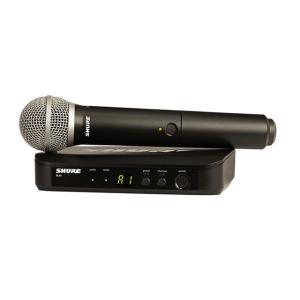 ShureBLX24JB 受信機Shure BLX2 JB B帯ワイヤレスマイク SHURE（シュア） Shure BLX24/SM58 ワイヤレスマイク セット