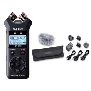 TASCAM DR-07X + アクセサリーパッケージ AK-DR11G mk3 セット　ハンディレ...