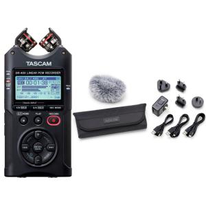 TASCAM DR-40X + アクセサリーパッケージ AK-DR11G mk3セット　ハンディレコーダー［宅配便］【区分A】