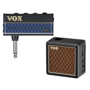 VOX amPlug3 Bass + amPlug2 Cabinet セット[AP3-BA／AP2-CAB]　ギターアンプ ［宅配便］【区分A】｜marks-music