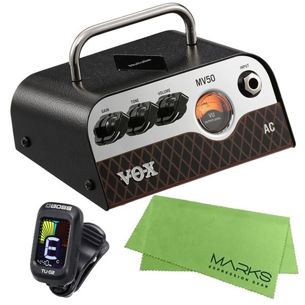 VOX MV50 AC [MV50-AC] + BOSS クリップチューナー TU-02 セット[マ...