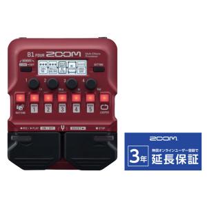 ZOOM B1 FOUR　ベースエフェクター［宅配便］【区分A】