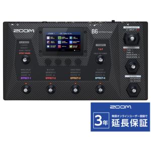 ZOOM B6 ベースエフェクター 専用ケース付き ZOOM B6 【専用ケース付き】 / ベース専門店 タイズストア