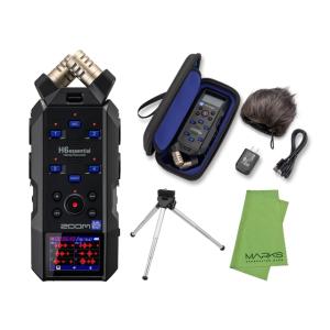 ZOOM H6essential + APH-6e + ミニ三脚 + マークスクロスセット　ハンディ...