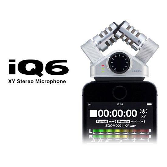ZOOM XY ステレオマイクロフォン iQ6【区分YC】