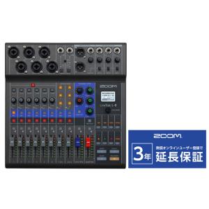 ZOOM LiveTrak L-8 ポッドキャストに、ミュージックにライブミキサー