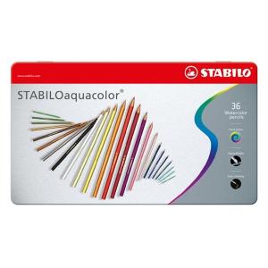 アクアカラー 36色セット 色鉛筆 2.8mm 水彩色鉛筆/STABILO(スタビロ)｜marks