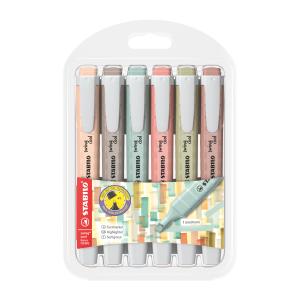 TSUTAYA オリジナルブランド HEDERA ヘデラ 蛍光ペン 6色セット