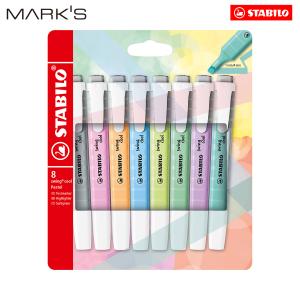 STABILO（スタビロ） ペン スイングクール パステル 4色セット 蛍光