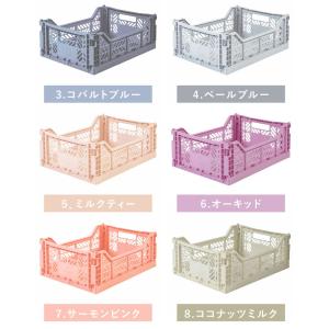 収納ボックス 折りたたみ収納ボックス・ミディ ...の詳細画像4