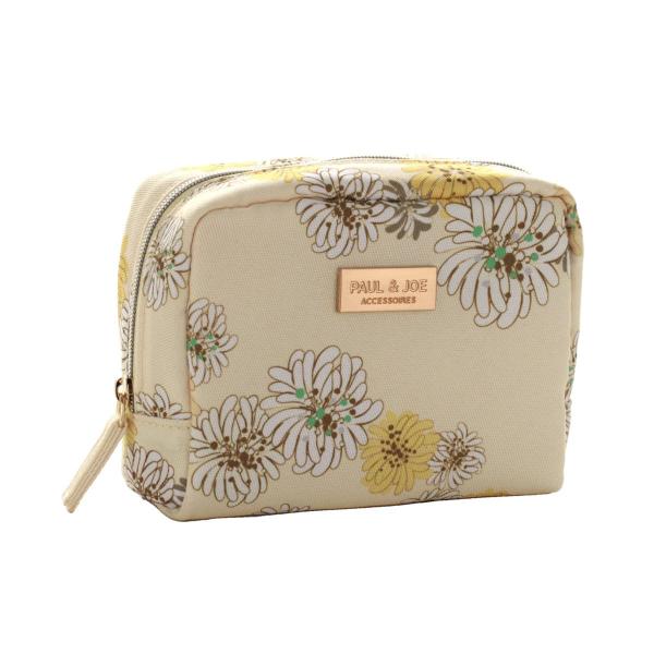 ポール ＆ ジョーアクセソワ ポーチ＜クリザンテーム・イエロー＞小物入れ 化粧ポーチ PAUL＆JO...