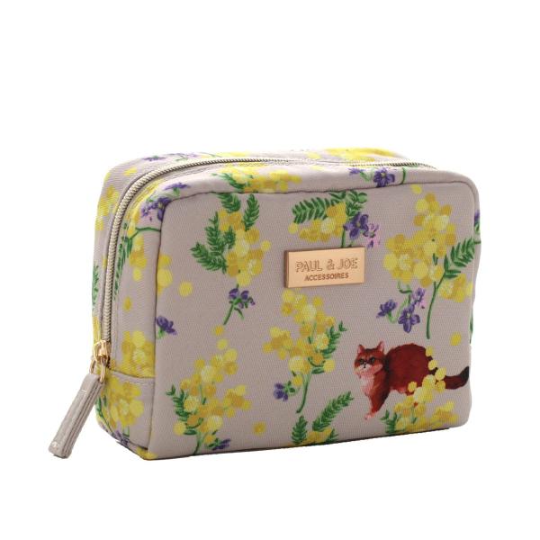 ポール ＆ ジョー アクセソワ ポーチ＜ミモザとジプシー&amp;ヌネット・ ベージュ＞小物入れ 化粧ポーチ...