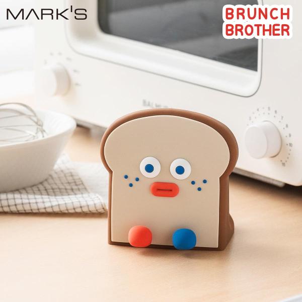 ブランチブラザー シリコーンミトン トースト 鍋つかみ キッチングローブ シリコン製 耐冷 耐熱20...