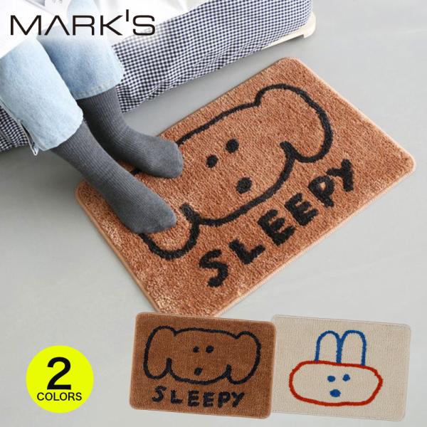 ラグマット マット ラグ キッチンマット 玄関マット 韓国雑貨 ブランチブラザー 犬 うさぎ 韓国 ...