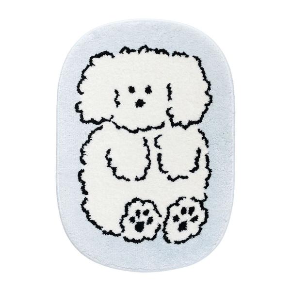 ブランチブラザー ラグマット  ＜グルミ＞ キッチンマット 玄関マット 韓国雑貨 犬 イヌ インテリ...