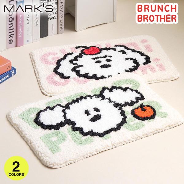 ブランチブラザー 限定展開 ラグマット ペッパー・グルミ 玄関マット マルチマット インテリアマット...