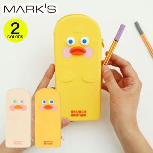 ★222★文房具柄〈黄〉ペンケース☆ハンドメイド Brunch Brother（ブランチブラザー） 文房具 ペンケース 筆箱/ブランチ