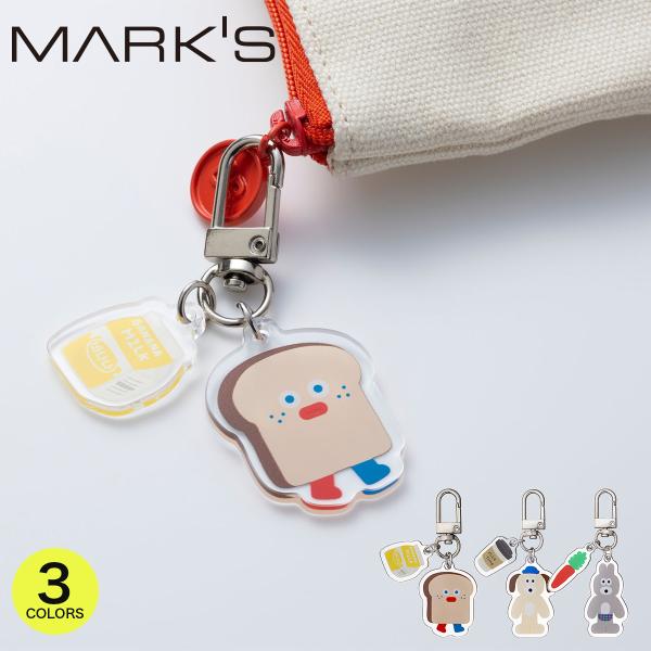 アクリルキーホルダー パン イヌ ウサギ ロマネ マスコット キャラクター 韓国雑貨 ROMANE ...