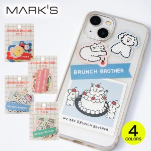 ブランチブラザー ステッカー パン くま 犬 アニマル ロマネ ROMANE 韓国雑貨 Brunch Brother ブランチブラザー マークス｜ONLINE MARK’S