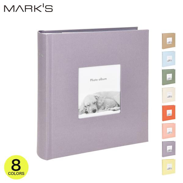 マークス フォトフレームアルバム ポストカードサイズ 200枚収納 L判対応 大容量 おしゃれ 写真...
