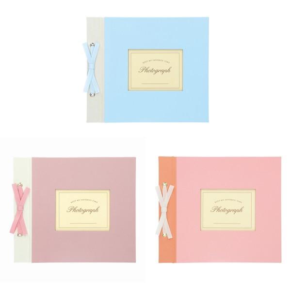 アルバム デコラ フリー台紙アルバム シンプル Decora デコラップ リフィル対応 写真 手作り...