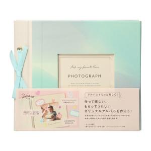 アルバム フリー台紙アルバム デコラ 水彩 手...の詳細画像5