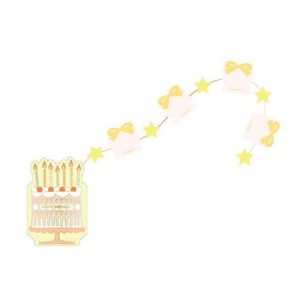 デコレーションパーツ・仕掛け バースデー 手作り スクラップ デコラップ コラージュ フォト ウェデ...