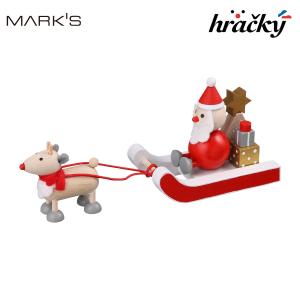 MARK'S（マークス） 【30％OFF・旧モデル】手のひら人形・ペア サンタ