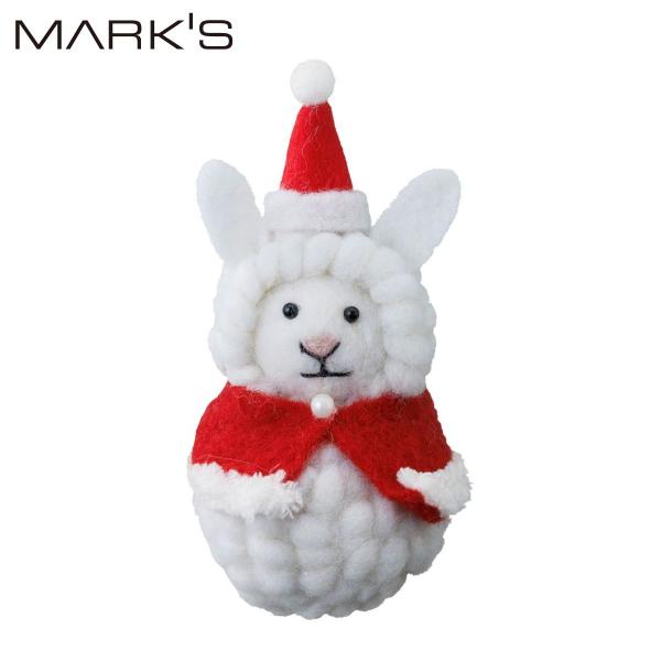 モコモコアニマル・スノーマン・ウサギ ケープ クリスマス 飾り 雑貨 インテリア 飾り置物 プチギフ...