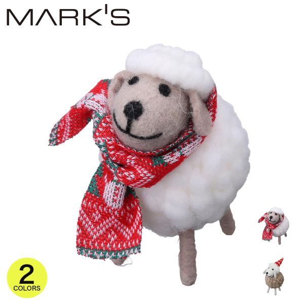 モコモコアニマル・ヒツジ マークスクリスマス X'mas インテリア雑貨 プレゼント ギフト かわい...