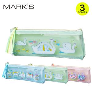 ペンポーチ ペンケース スイマー マリン PK SWIMMER S＆C 筆箱 クリア