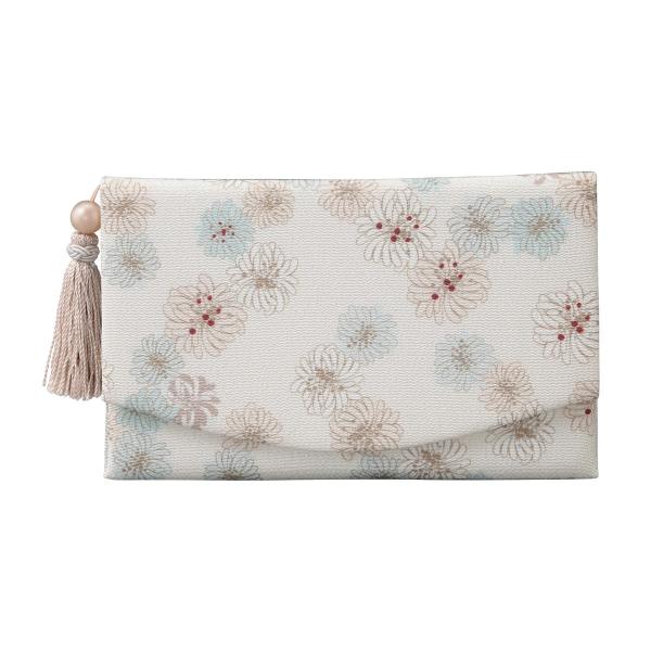 ポールアンドジョー ポール&amp;ジョー ふくさ クリザンテーム ホワイト 白 袱紗 結婚式 ウェディング...