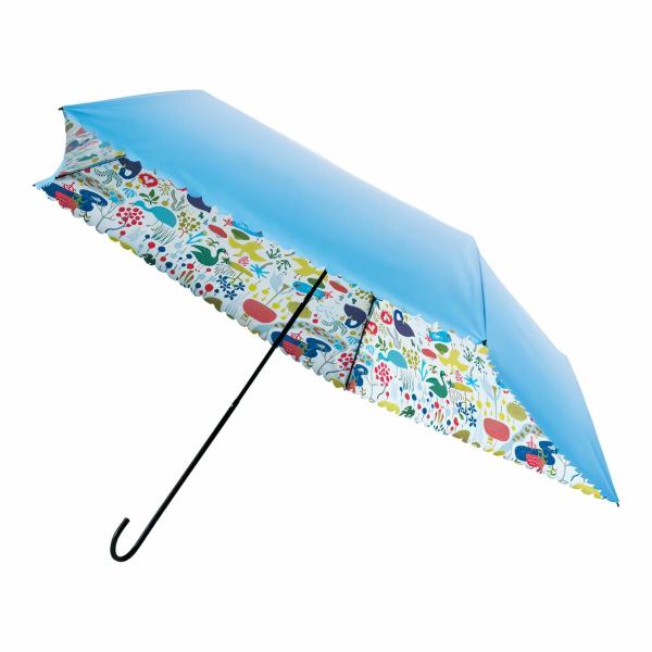 estaa 遮光折傘 Beauty Shield light ミニ パラダイス 日傘 UVカット フ...