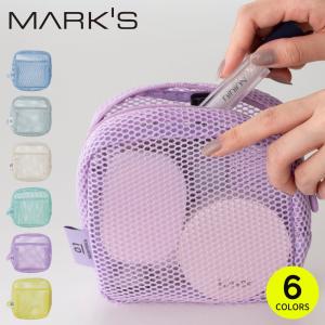 メッシュコレクション マークス スクエアポーチ メイクポーチ 小物入れ ポーチ マルチポーチ 化粧ポーチ 文房具 整理整頓 レディース メンズ シンプル 推し活