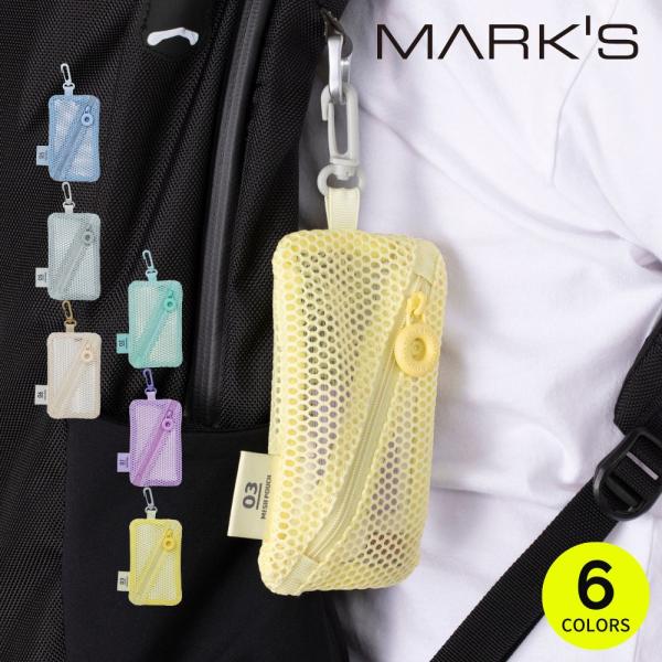 メッシュコレクション マークス ミニケース 小物入れ コインケース ポーチ 文房具 レディース メン...