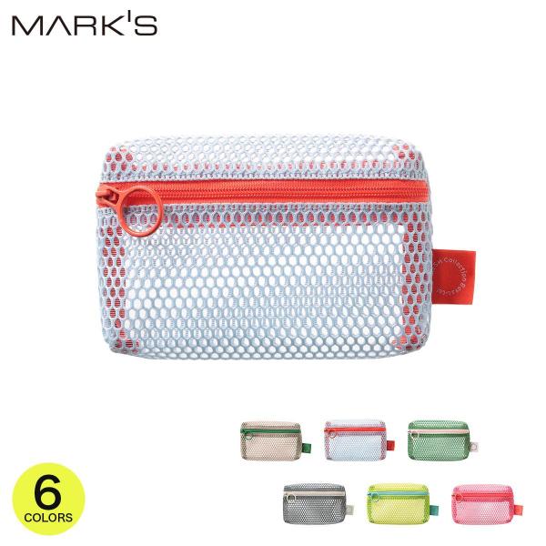 メッシュコレクション ミニポーチ 文房具収納 小物入れ 化粧ポーチ コスメポーチ 軽量 小さめ イヤ...