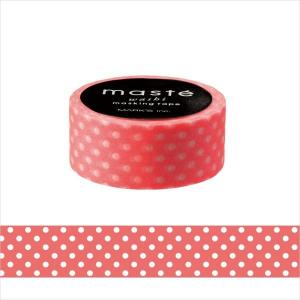 MARK'S マステ マスキングテープ 15mm幅 8巻セット シール 蛍光