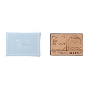 MARK'S（マークス） 木製スタンプセット ミックス 雑貨 文房具 デコ
