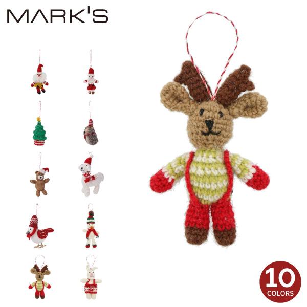 ニットオーナメント・マスコット ニット リース ハンドメイド クリスマス X&apos;mas ネパールから届...