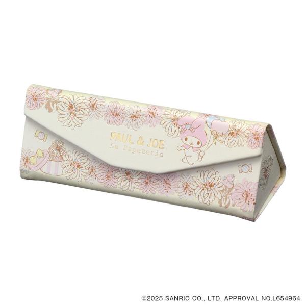 ポール ＆ ジョー×マイメロディ スリムメガネケース ホワイト マイメロ ポールアンドジョー PAU...