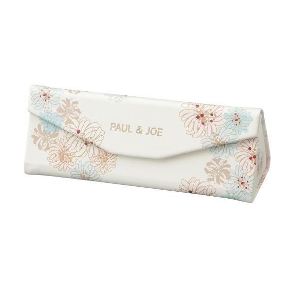 スリムメガネケース クリザンテーム・ホワイト ポールアンドジョー PAUL &amp; JOE 眼鏡ケース ...