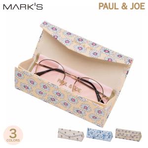 ポール ＆ ジョー スリムメガネケース ヌネット ジプシー デイジー ネコ 猫 ねこ 花柄 折りたたみ 三角型 マグネット式 クロス付き 眼鏡入れ グラスケース