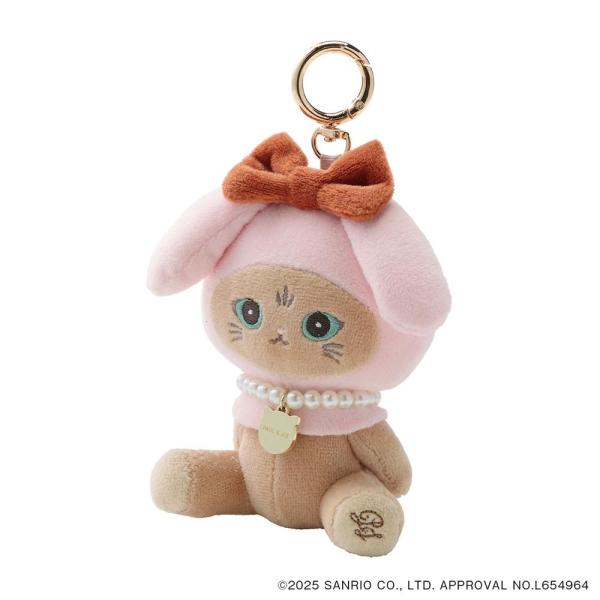 ポール ＆ ジョー×マイメロディ マスコットキーリング ヌネット マークス バッグチャーム バッグア...